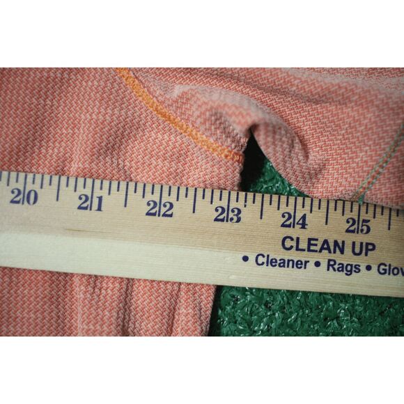 Tommy Bahama IslandZone Performance V-Neck Shirt XL Tall Orange - Picture 3 of 5